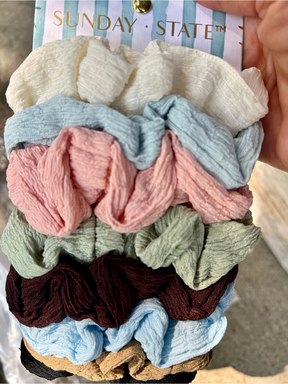 BNWT Bundle 10 Hair Scrunchies Sunday State Jin Dian Butterfly clips Cottagecore